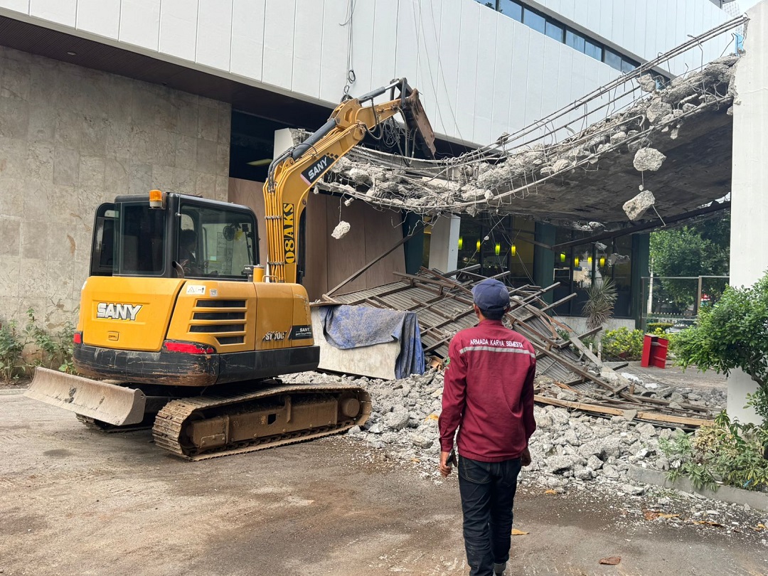 Jasa Pembongkaran Gedung, Struktur Beton, Pagar & Lantai Profesional Jakarta